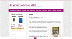 Desktop Screenshot of der-vorleser.com