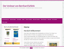 Tablet Screenshot of der-vorleser.com